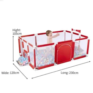Corral Portátil para bebes extra largo